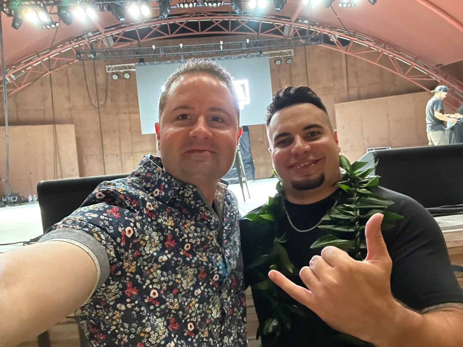 Brandon at Tumua Show